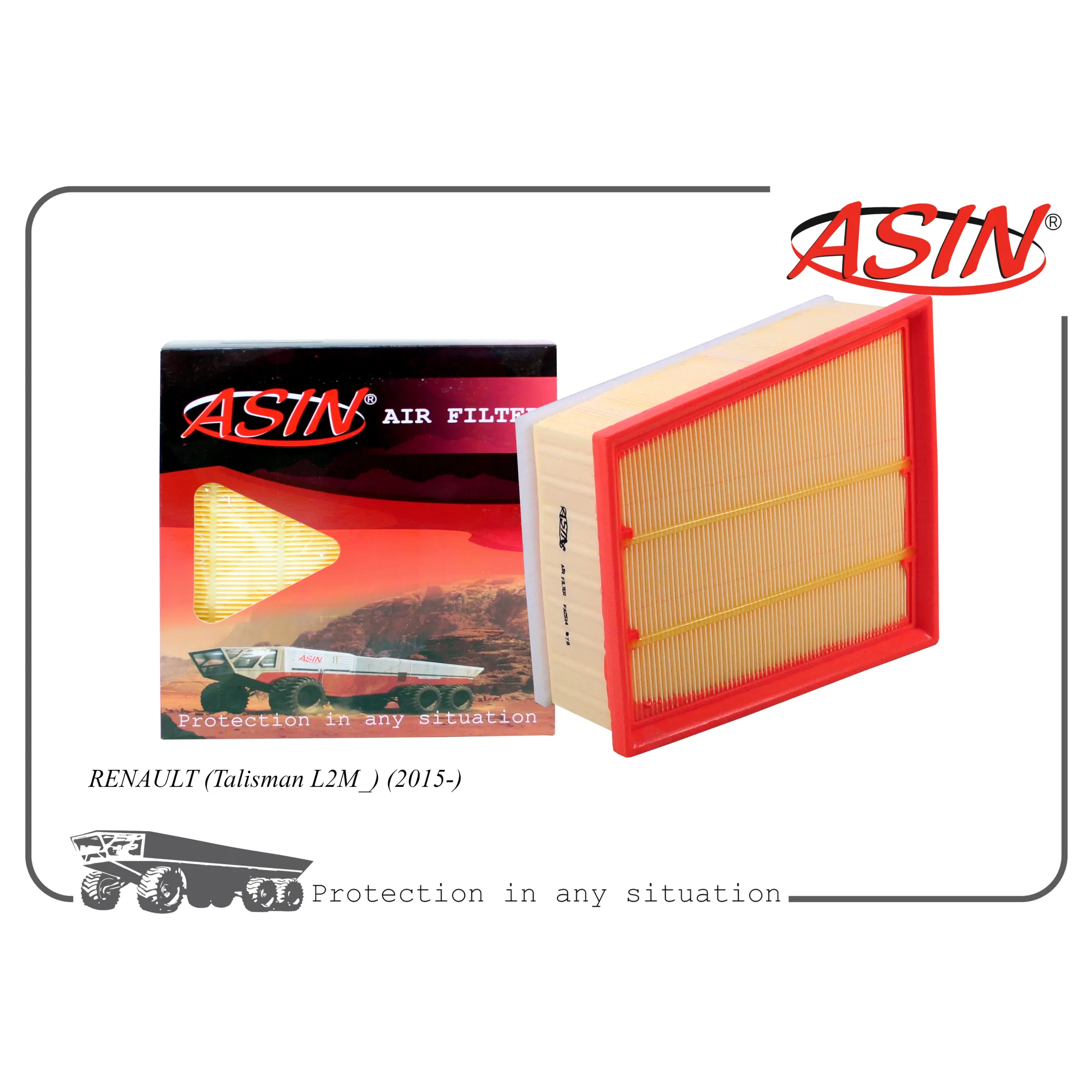 Фильтр воздушный 165468296R/ASIN.FA2514 ASIN ASINFA2514
