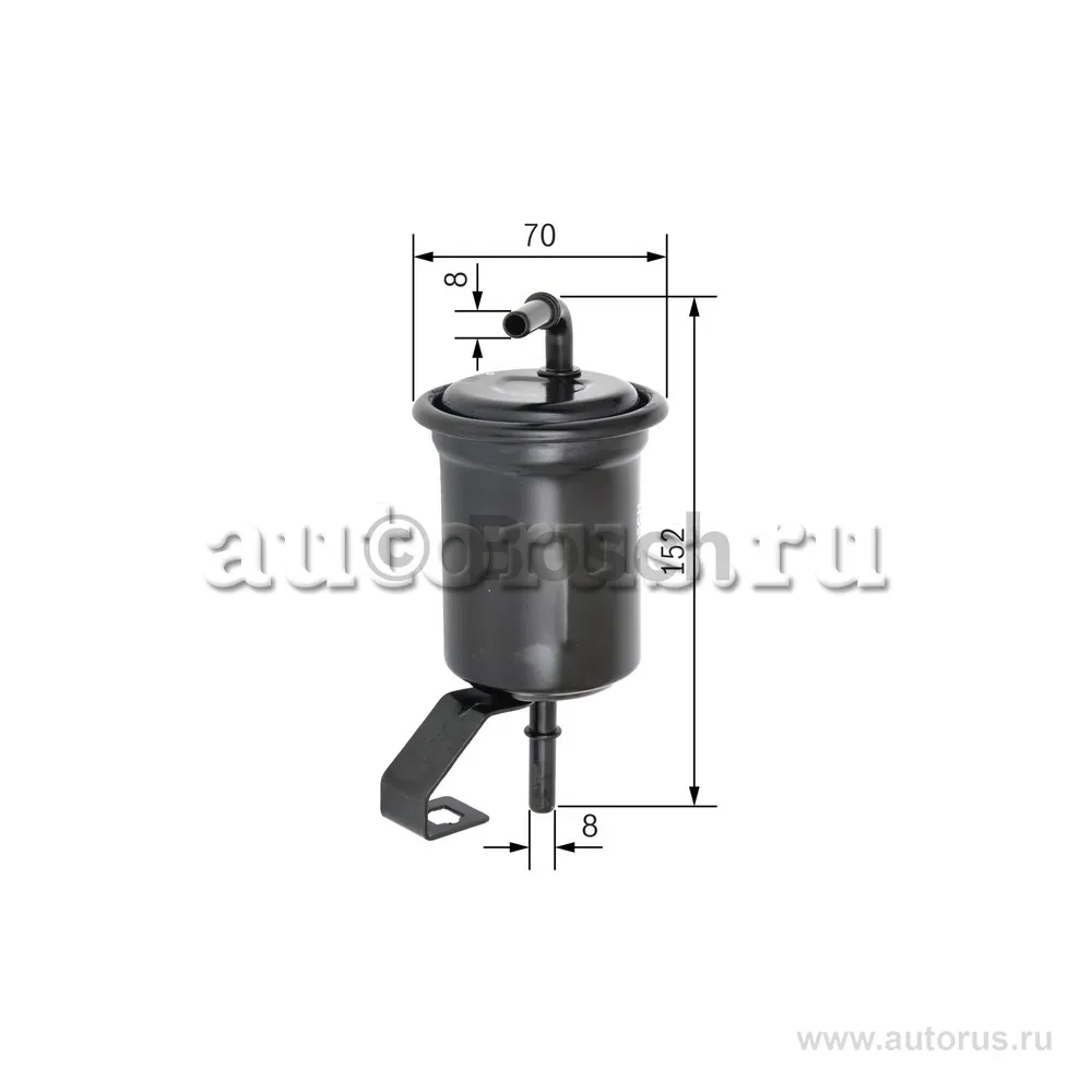 Фильтр топливный TOYOTA LAND CRUISER 120 4.0 03- BOSCH F 026 403 756
