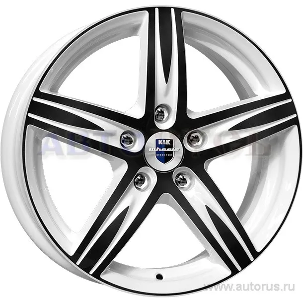 Диск литой R17 7J 5x114.3/67.1 ET45 КИК Андорра венге 11670