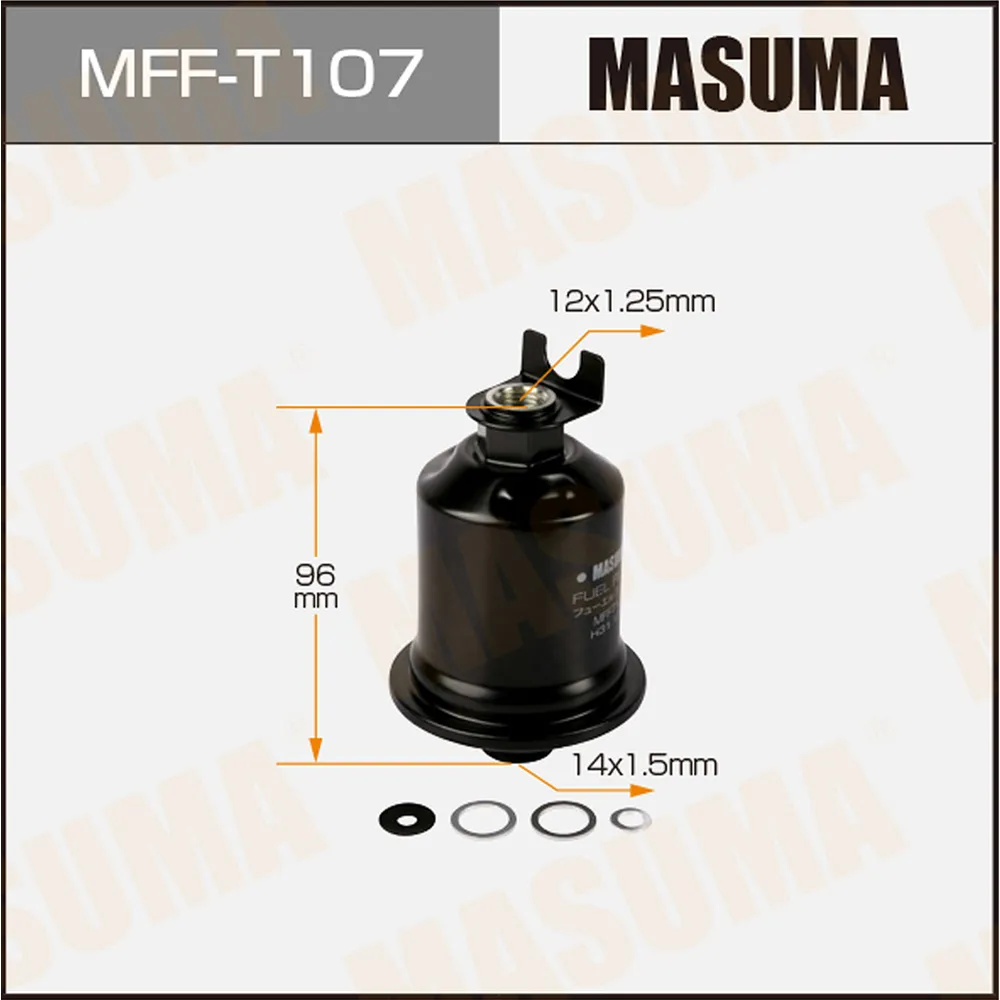Фильтр топливный TOYOTA CARINA ED MASUMA MFF-T107