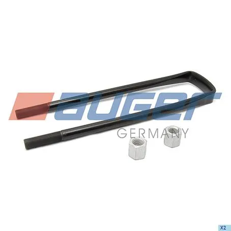 Хомут, Листовая рессора MERCEDES M24x2 102x525 AUGER 77596