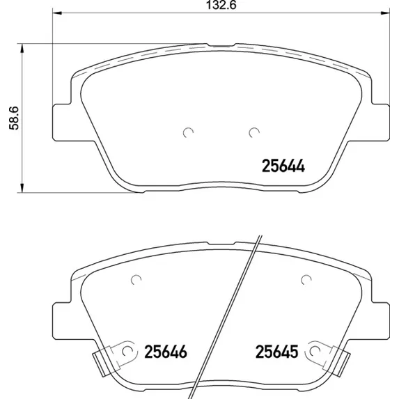 Колодки пер. KIA OPTIMA 2.4 11 NISSHINBO NP6049