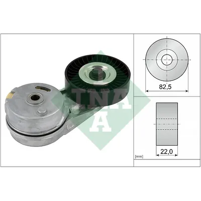 Ролик-Натяжитель приводного ремня INA 534 0124 30