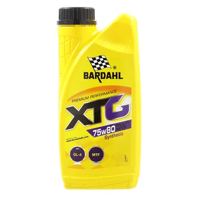 Масло трансмиссионное  XTG 75W80 MTF 1L