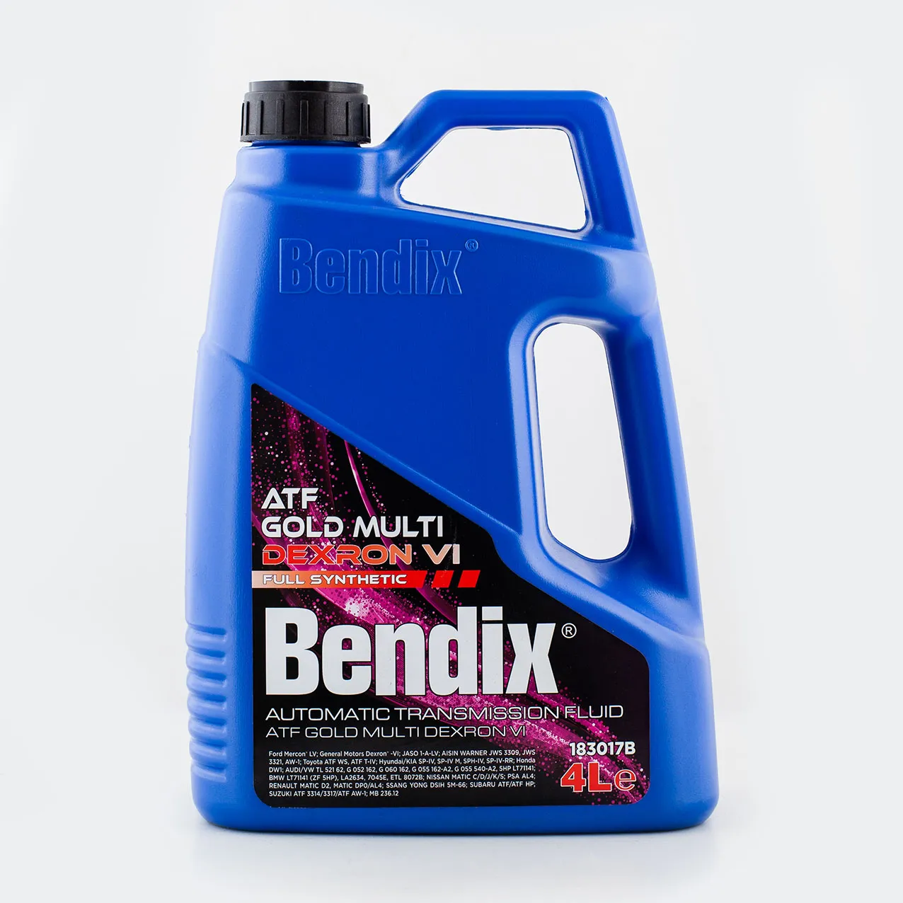 Масло трансмиссионное BENDIX GOLD ATF MULTI DEXRON VI синтетическое 4 л 183017B