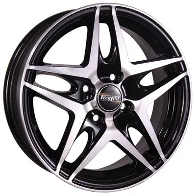 Диск литой R14 5.5J 4x100/67.1 ET43 Tech Line 430 BD T430-5514-671-4x100-43BD