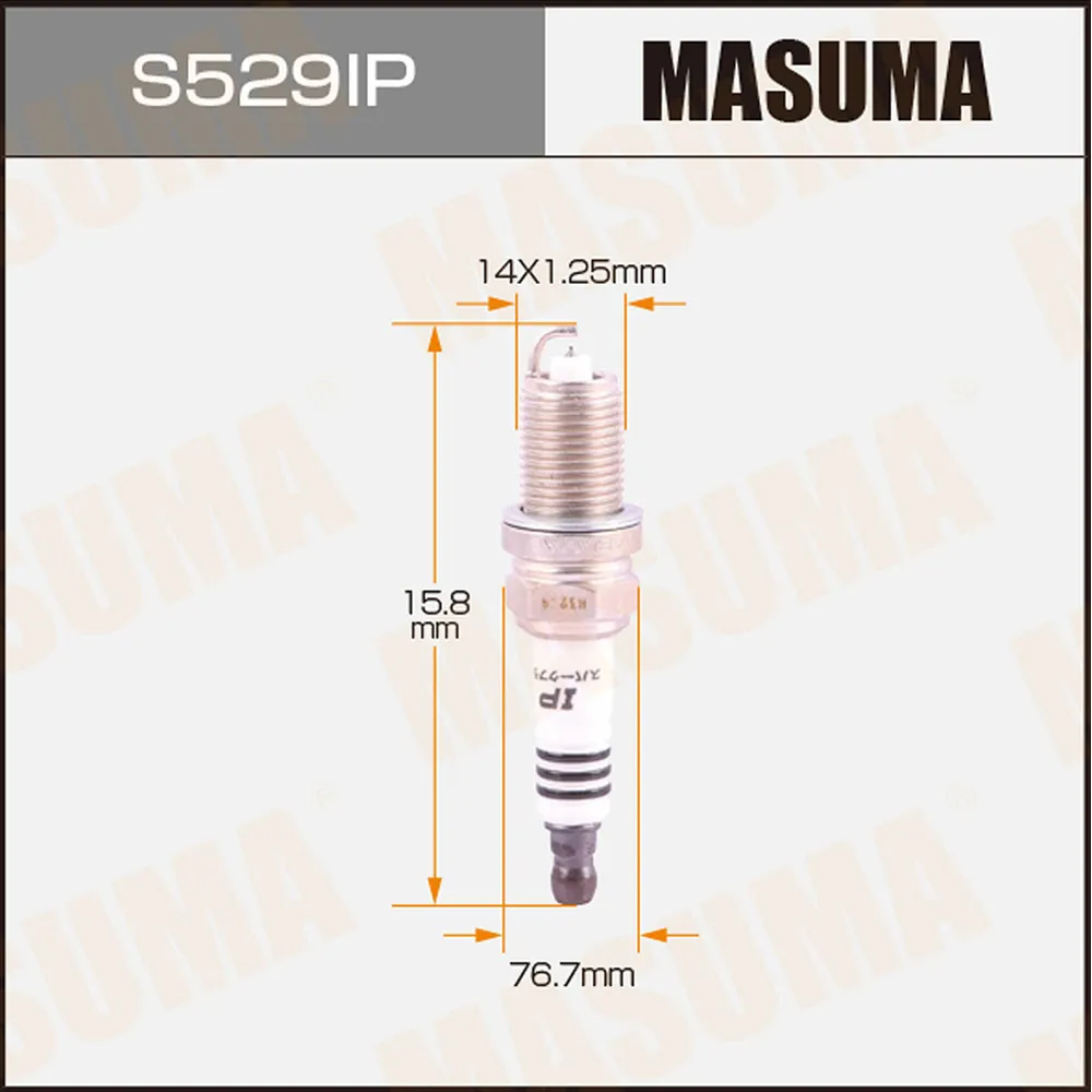 Свеча зажигания IRIDIUM+PLATINUM IRIDIUM+PLATINUM (IFR6T11) MASUMA S529IP