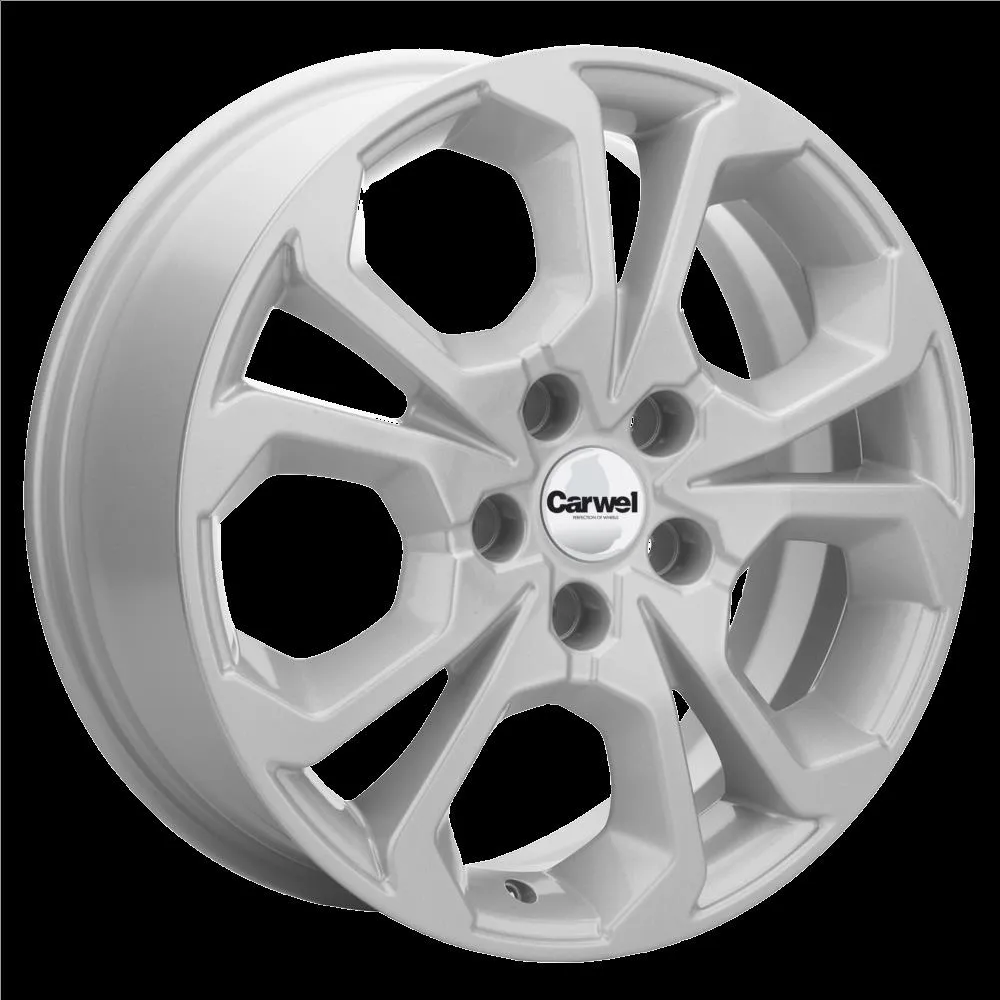 Диск литой R17 6.5J 5x108/60.1 ET33 Carwel Шира 1711 SLT 00110693