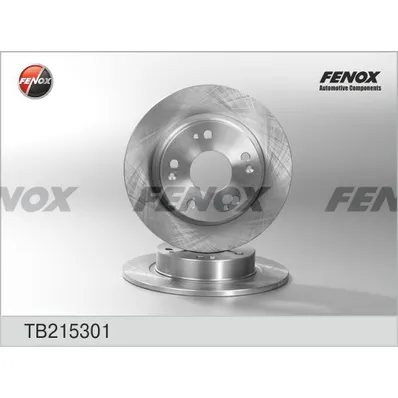 Диск тормозной HONDA CIVIC VII 01-05, VIII (06-), IX 12- задний FENOX TB215301