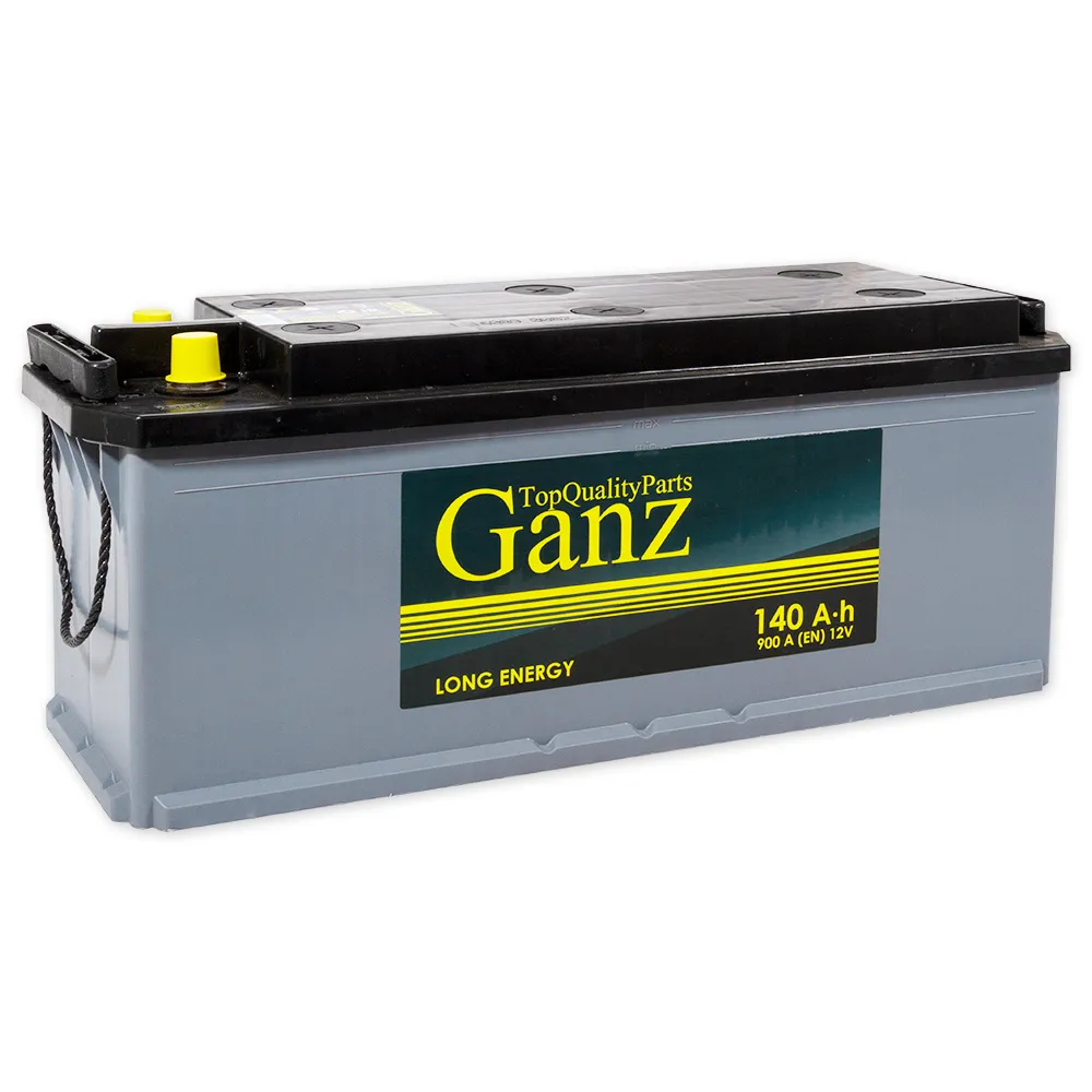 Аккумулятор GANZ Standart 140 А/ч R+(4) 514x175x210 B EN 900 А