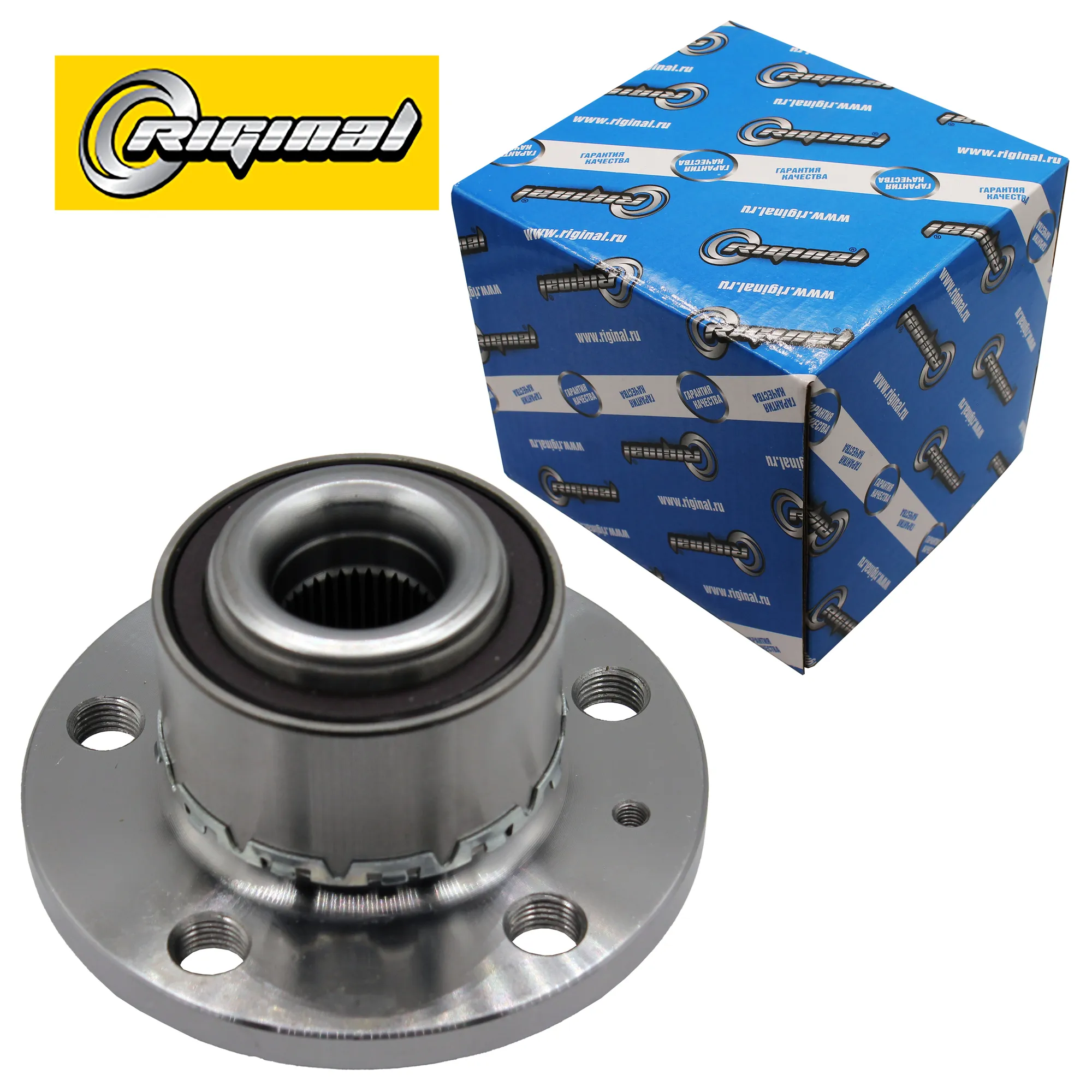Ступица с подшипником передняя AUDI A2/VW POLO/SKODA FABIA 02-> Riginal RG6R0407621A