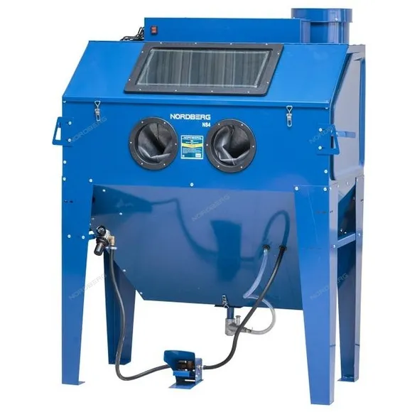 Камера пескоструйная боковая загрузка 420 л NORDBERG NS4 NS4