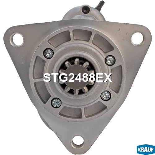 Стартер (12V,3,0kW) INDUSTRIAL /12V 3,0kW (10 зубьев) KRAUF STG2488EX