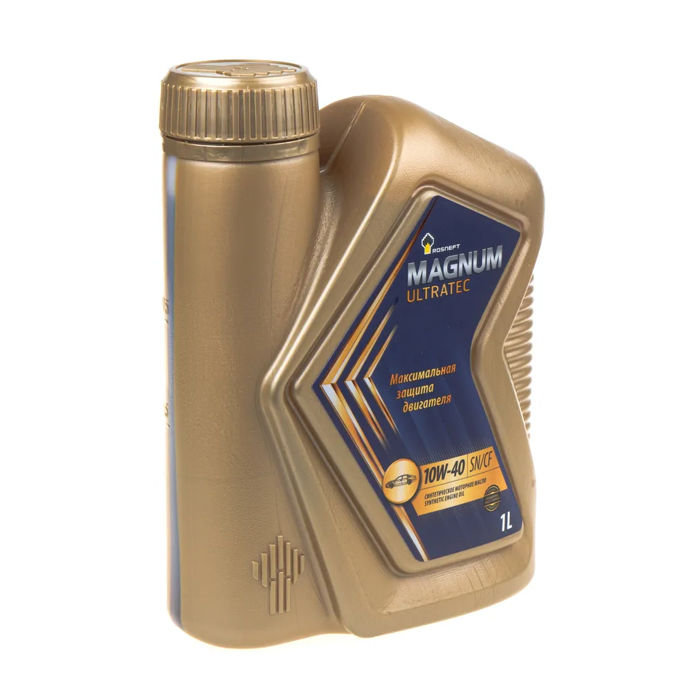 Масло моторное Rosneft Magnum Ultratec 10W-40 синтетическое 1 л 40814932