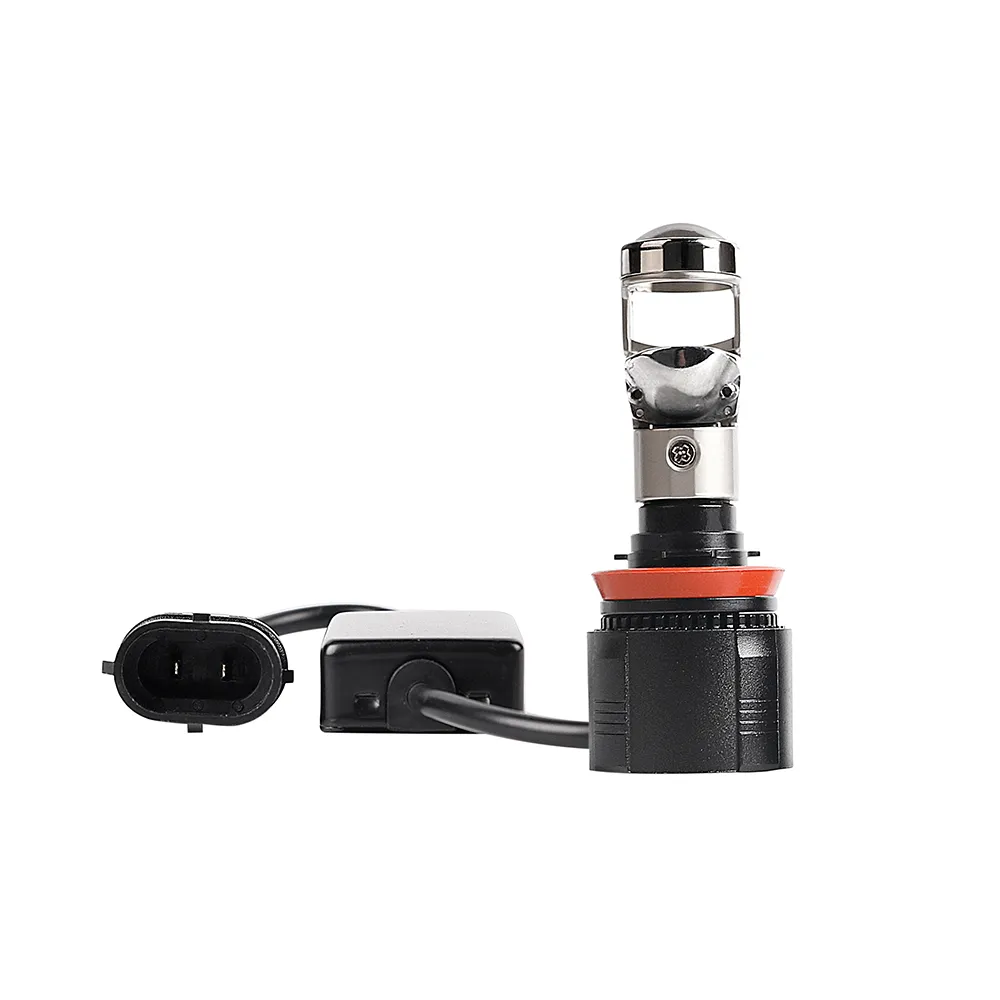 Лампа светодиодная (мини линзы) 8-32V H11 25W PGJ19-2 5000K VIZANT 2 шт. картон MLH11