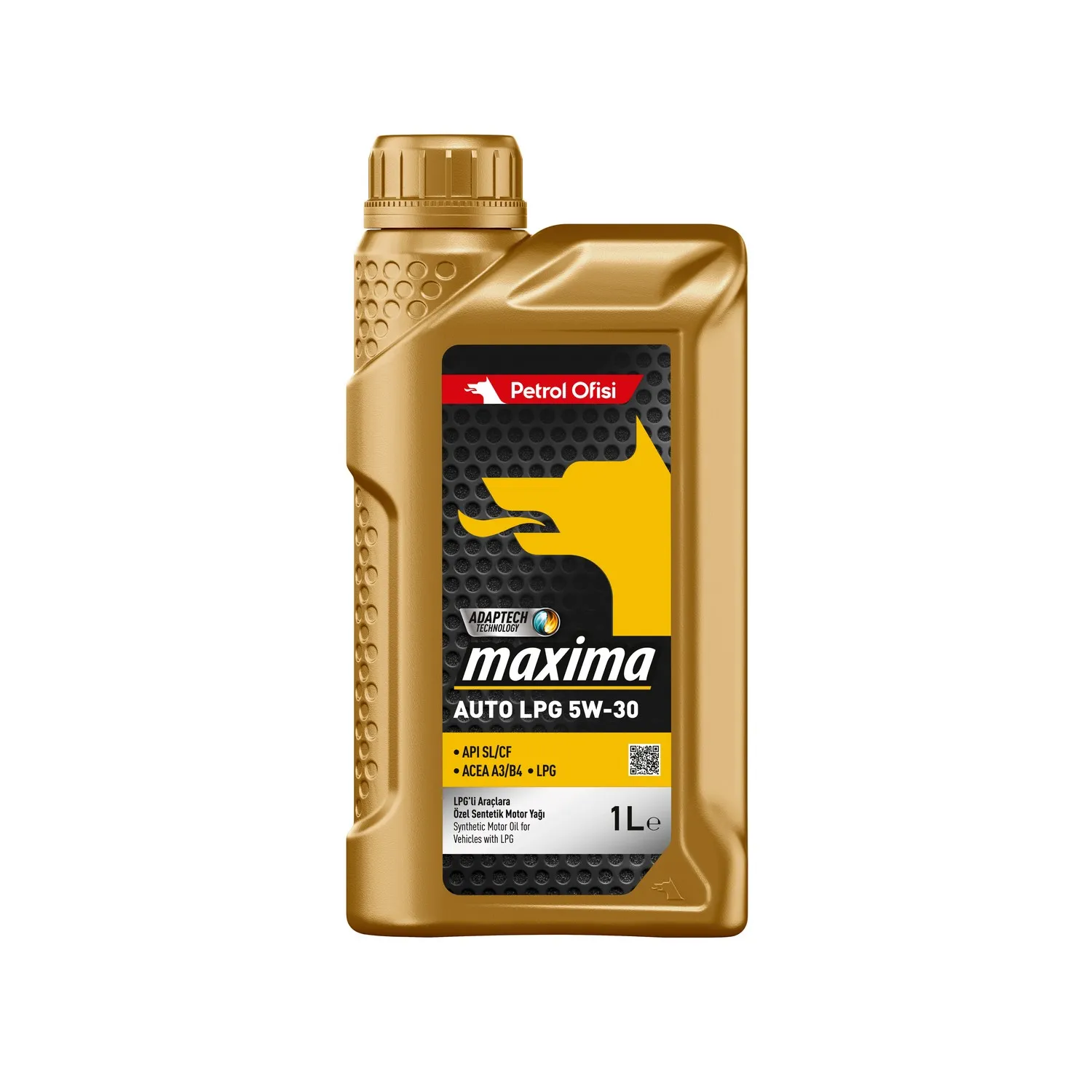 Масло моторное MAXIMA AUTO LPG 5W-30 1 л. Petrol Ofisi 400001518