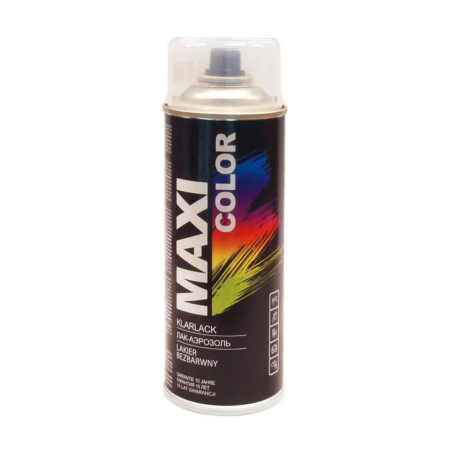 Лак бесцветный 0,4л Maxi Color 0005MX