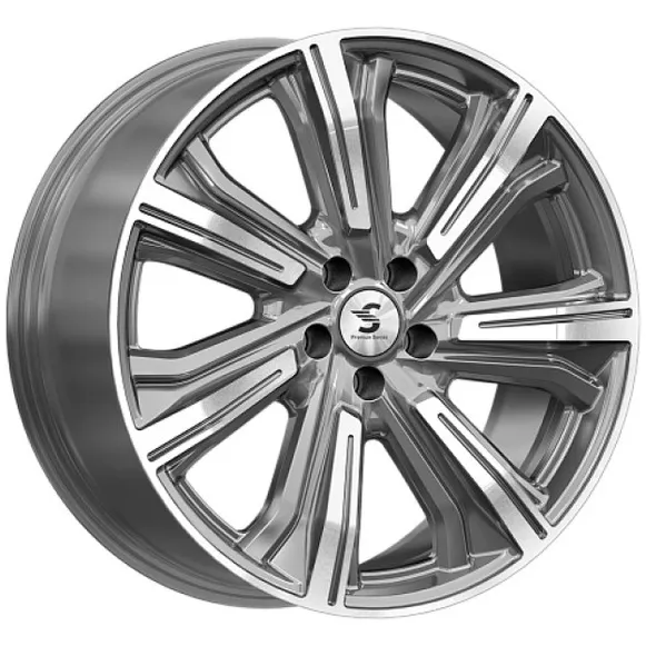 Диск литой R20 8.5J 5x114.3/63.35 ET44 Premium series Kleemann Diamond Gloss Graphite 80751