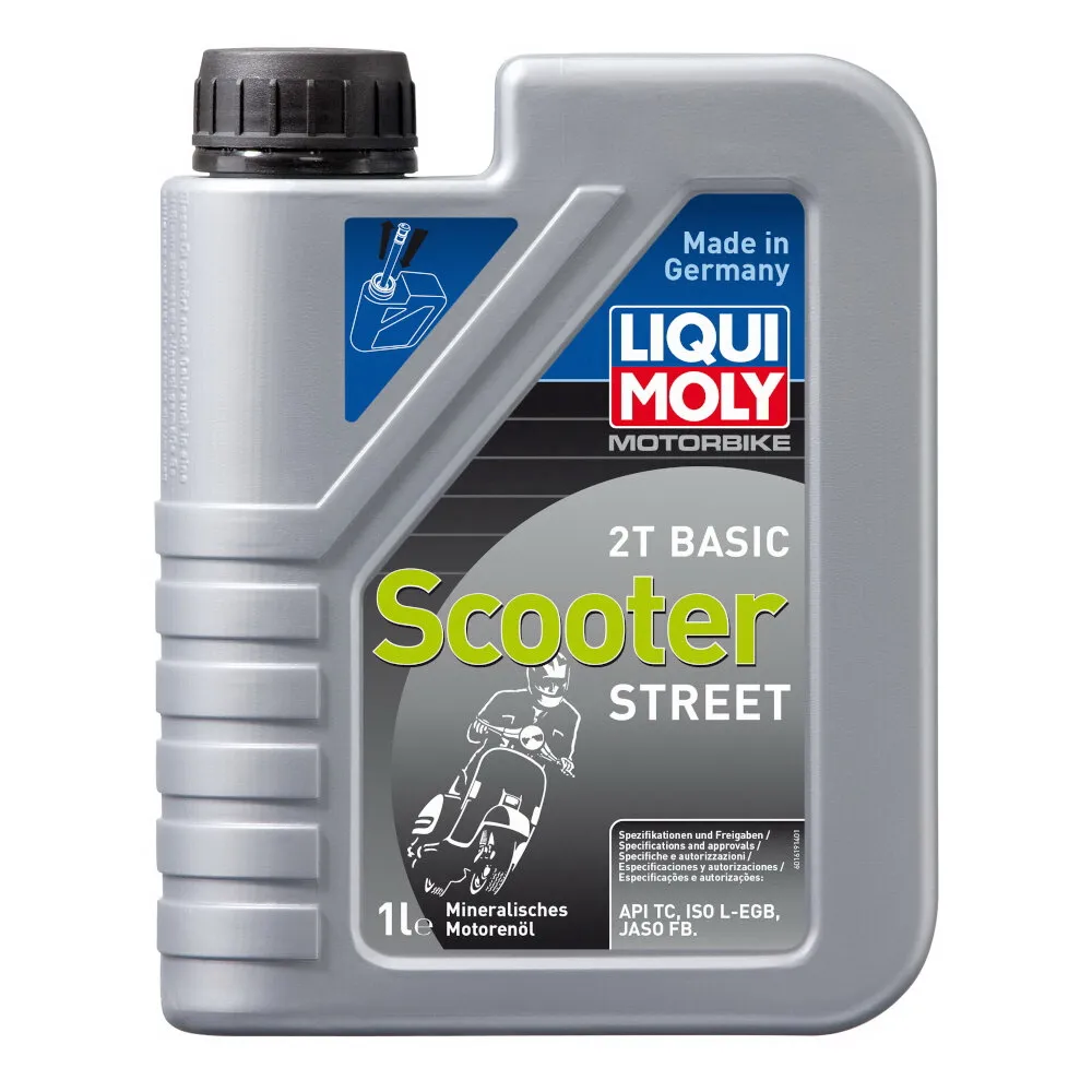Масло моторное LIQUI MOLY Racing Scooter 2Т Basic минеральное 1 л  8068 / 1619