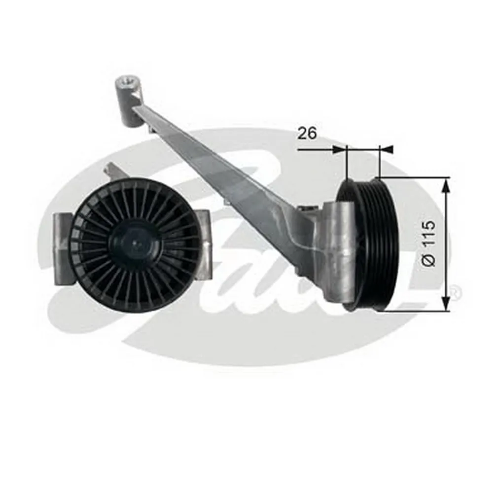Ролик ремня приводного MB CDI Sprint 01-06, G(W463) 01- GATES T36463