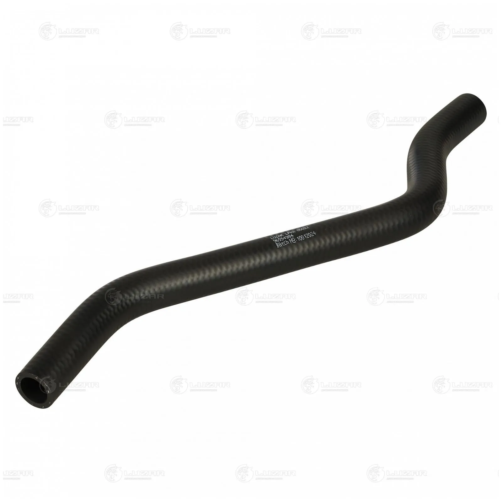 Патрубок рад. отоп. для а/м Chevrolet Lacetti (04-) 1.4i/1.6i/1.8i отвод. (EPDM,1шт.) LUZAR LPKh 05022