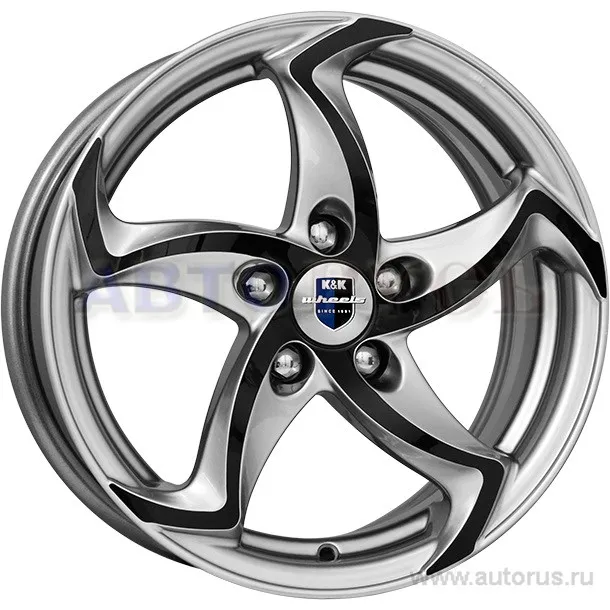 Диск литой R15 6.5J 5x100/57.1 ET43 КИК Ландау бинарио 2283