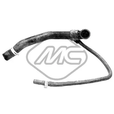 Шланг радиатора FRD FIESTA'96 BL1.3 Metalcaucho 08762