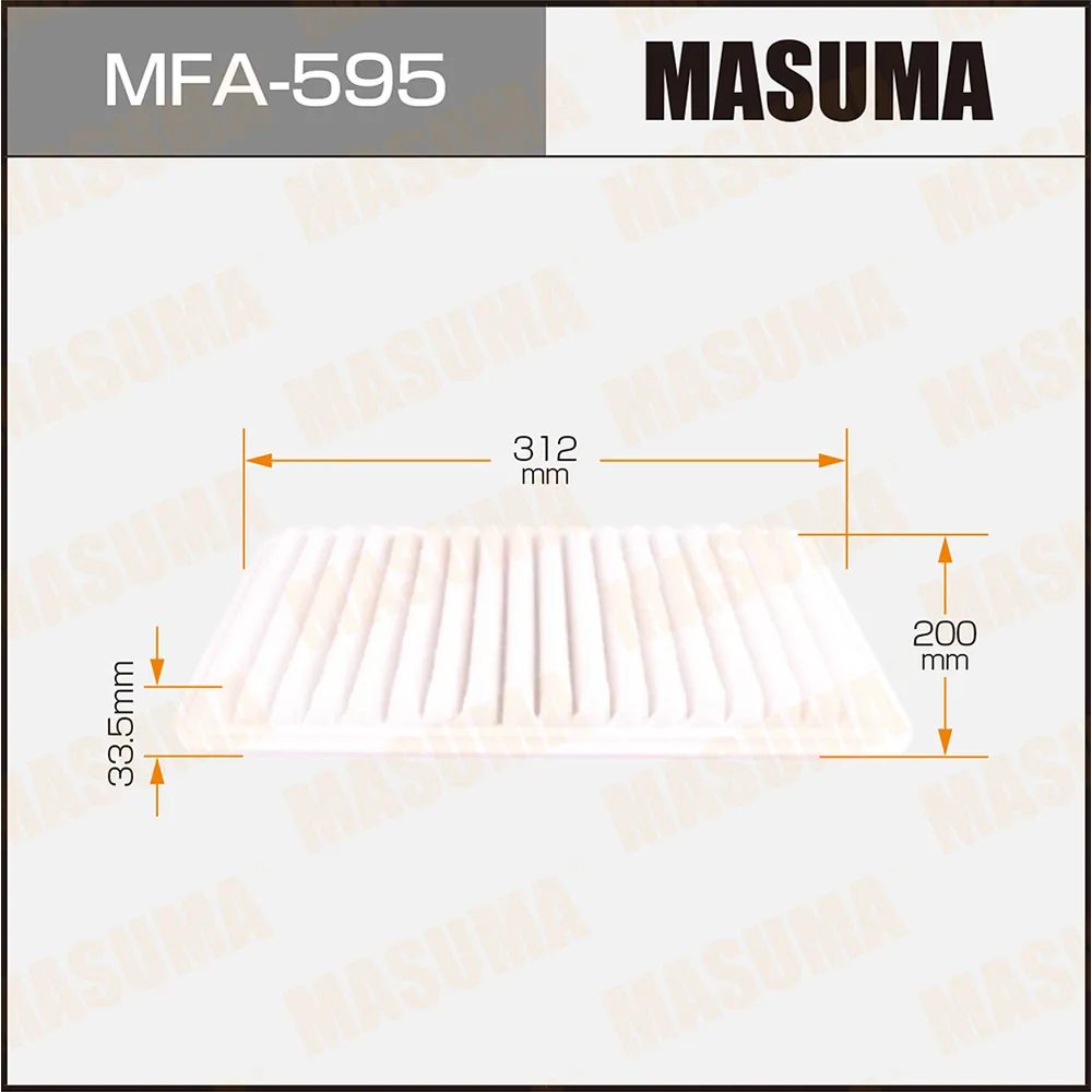 Фильтр воздушный MAZDA AXELA MASUMA MFA-595