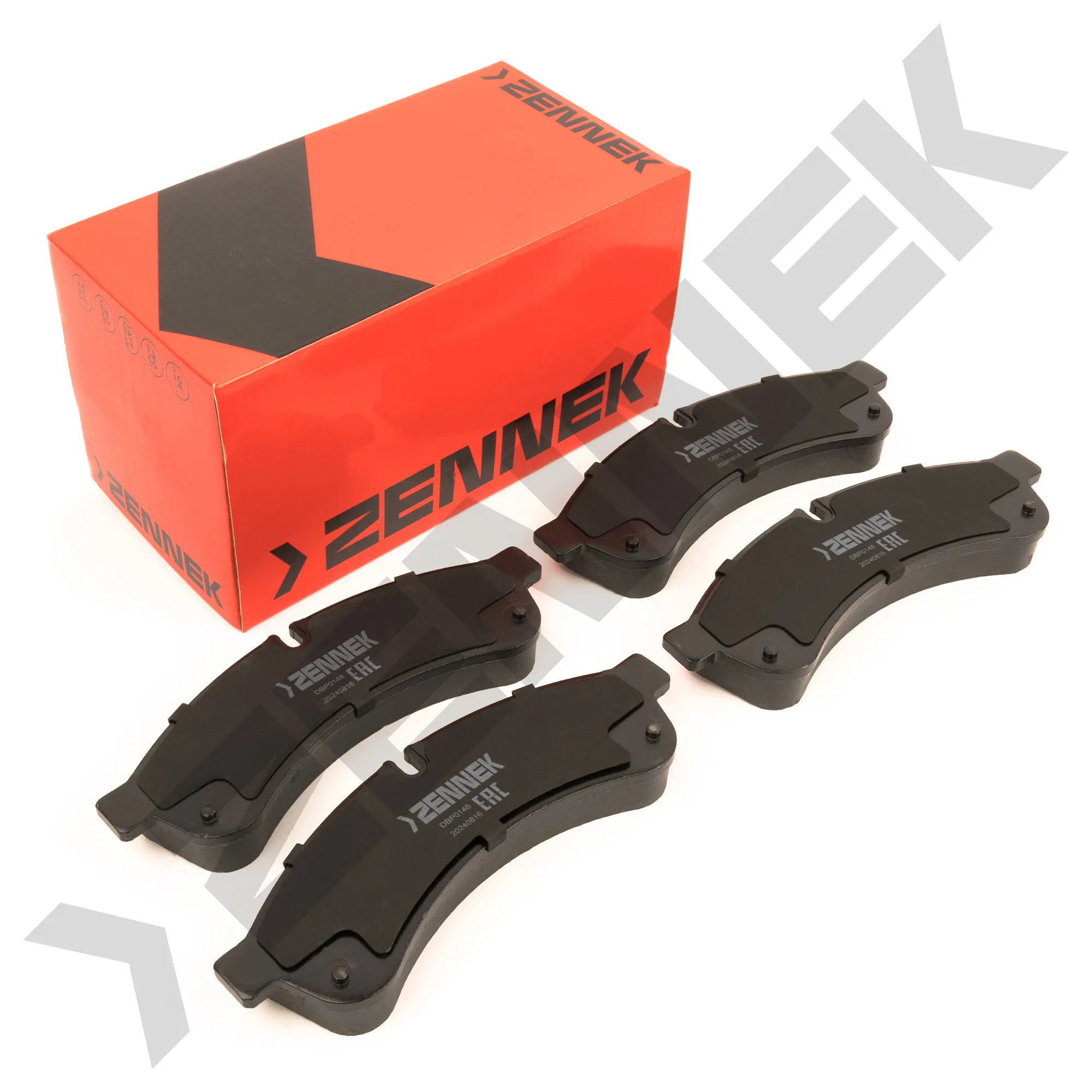 Колодки тормозные дисковые задние IVECO DAILY 14-, ZENNEK DBP0148