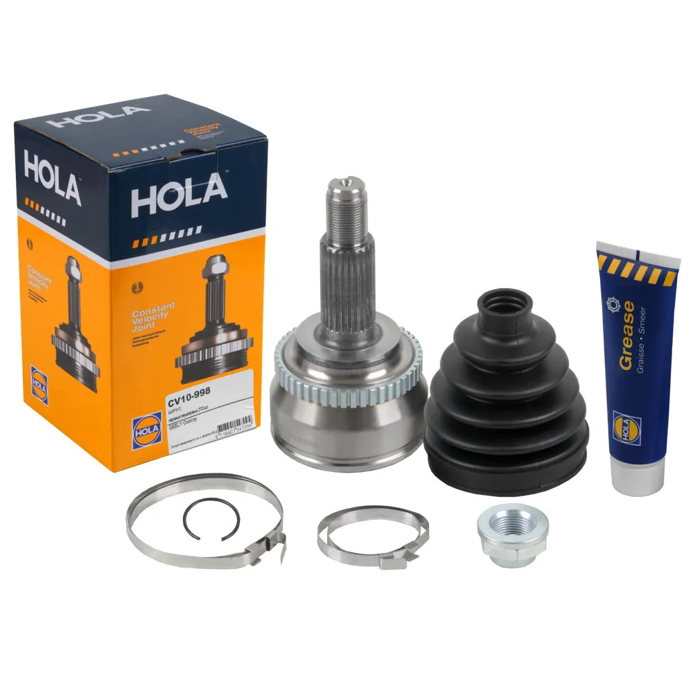 ШРУС, наружный, левый/правый, 27/33 шл., GEELY Coolray, 1 шт., HOLA, CV10-998 HOLA CV10998
