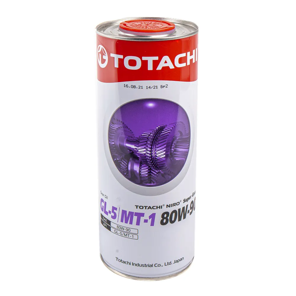 Масло трансмиссионное TOTACHI NIRO Super Gear GL-5/MT-1 80W-90 минеральное 1 л 60901