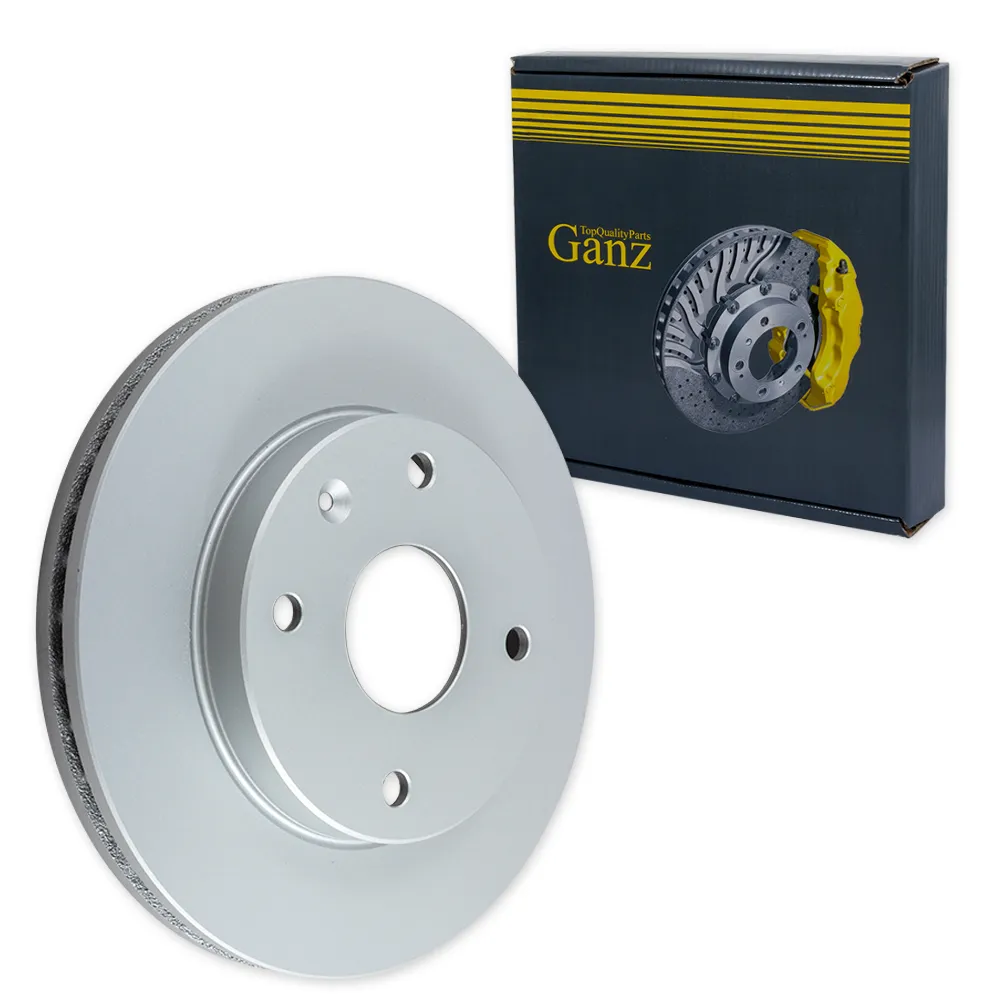 Диск тормозной передний с покрытием CHEVROLET LACETTI/EPICA/REZZO /VENT D=256MM GANZ GIJ06081