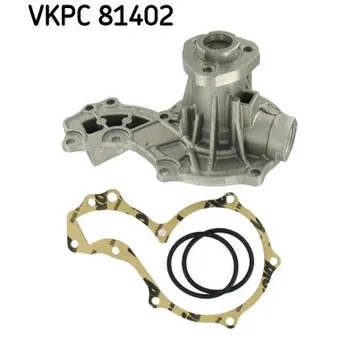Помпа, водяной насос AD A4/A6 VW B5 1.6-1.8 крышка SKF VKPC81402