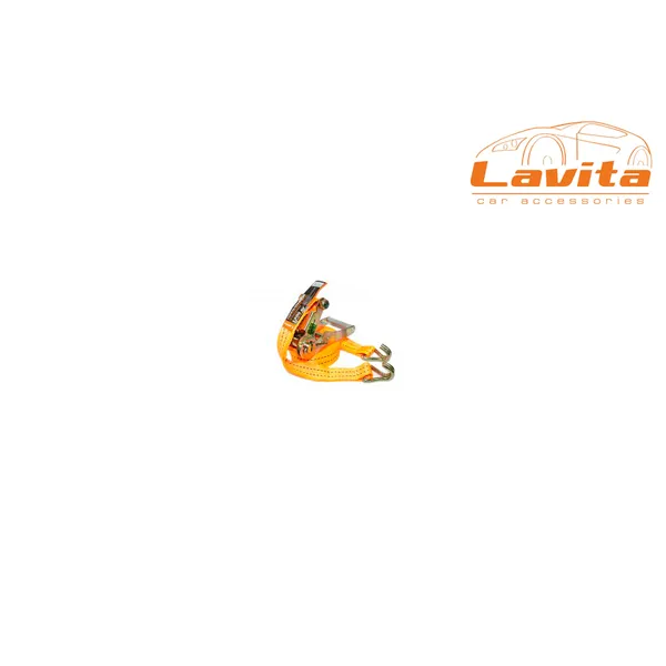 Стяжной ремень, крепление груза + склад.хоз., широкий спектр, Lavita, LA 133806PE