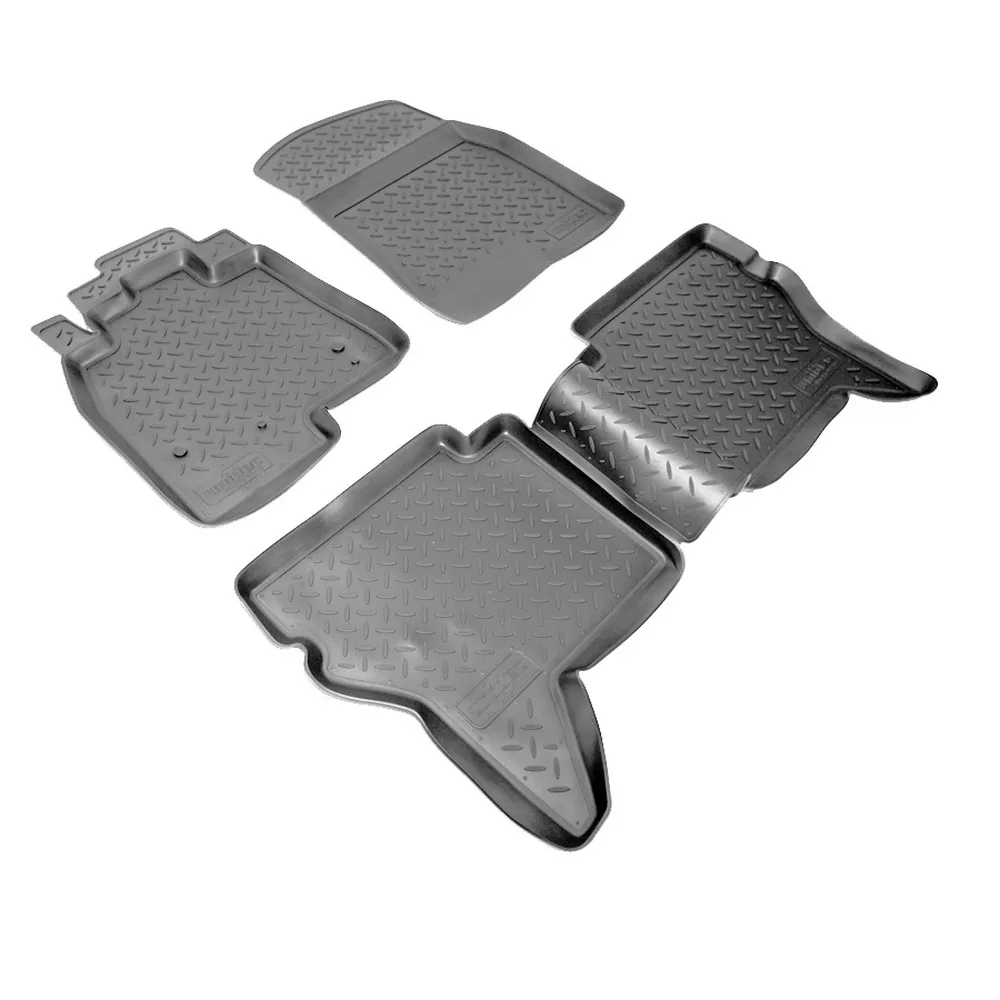 Коврики салонные для Mitsubishi Pajero IV (2006) NORPLAST NPL-Po-59-48