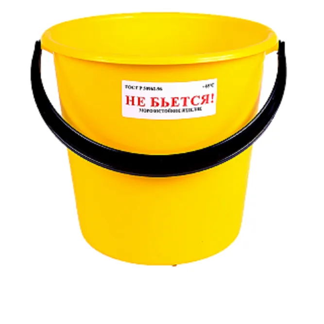 Ведро ACG пластиковое 5л желтое 1/20 ACG 1027770