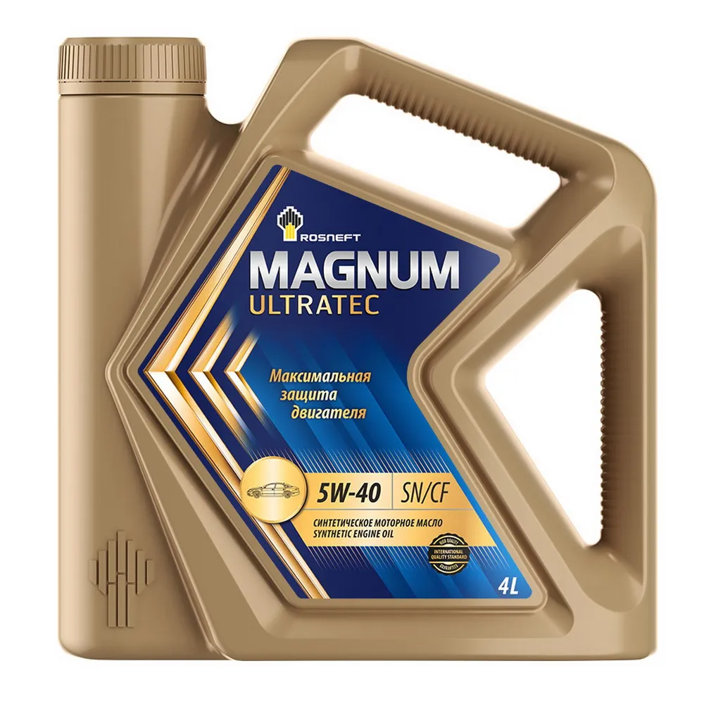 Масло моторное Rosneft Magnum Ultratec 5W-40 синтетическое 4 л 40815442