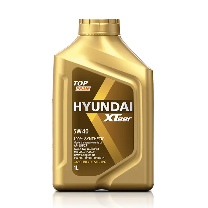 Масло моторное Hyundai Xteer TOP Prime 5W-40 синтетическое 1 л 1011116