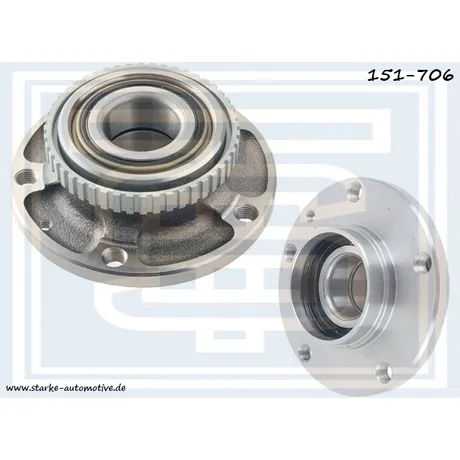 Ступица передняя BMW E34 / E32 --11.91 с ABS d97mm ассиметрия STARKE 151-706