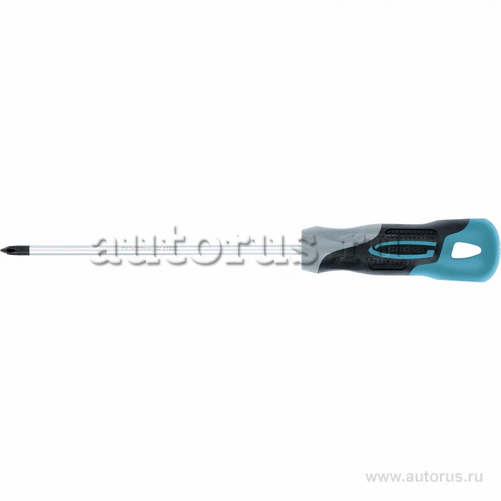 Отвертка PH1x150 мм, S2, трехкомпонентная ручка GROSS 12142
