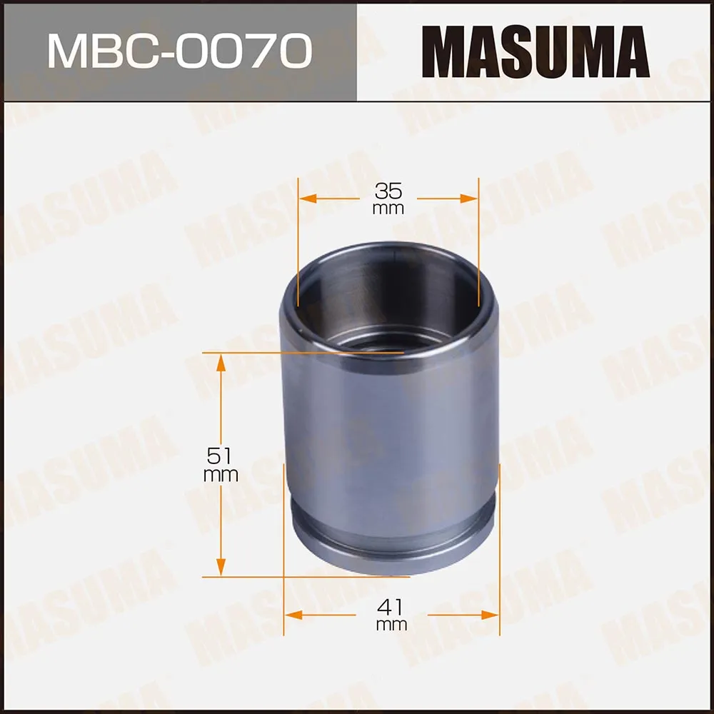 Поршень тормозного суппорта MASUMA MBC0070