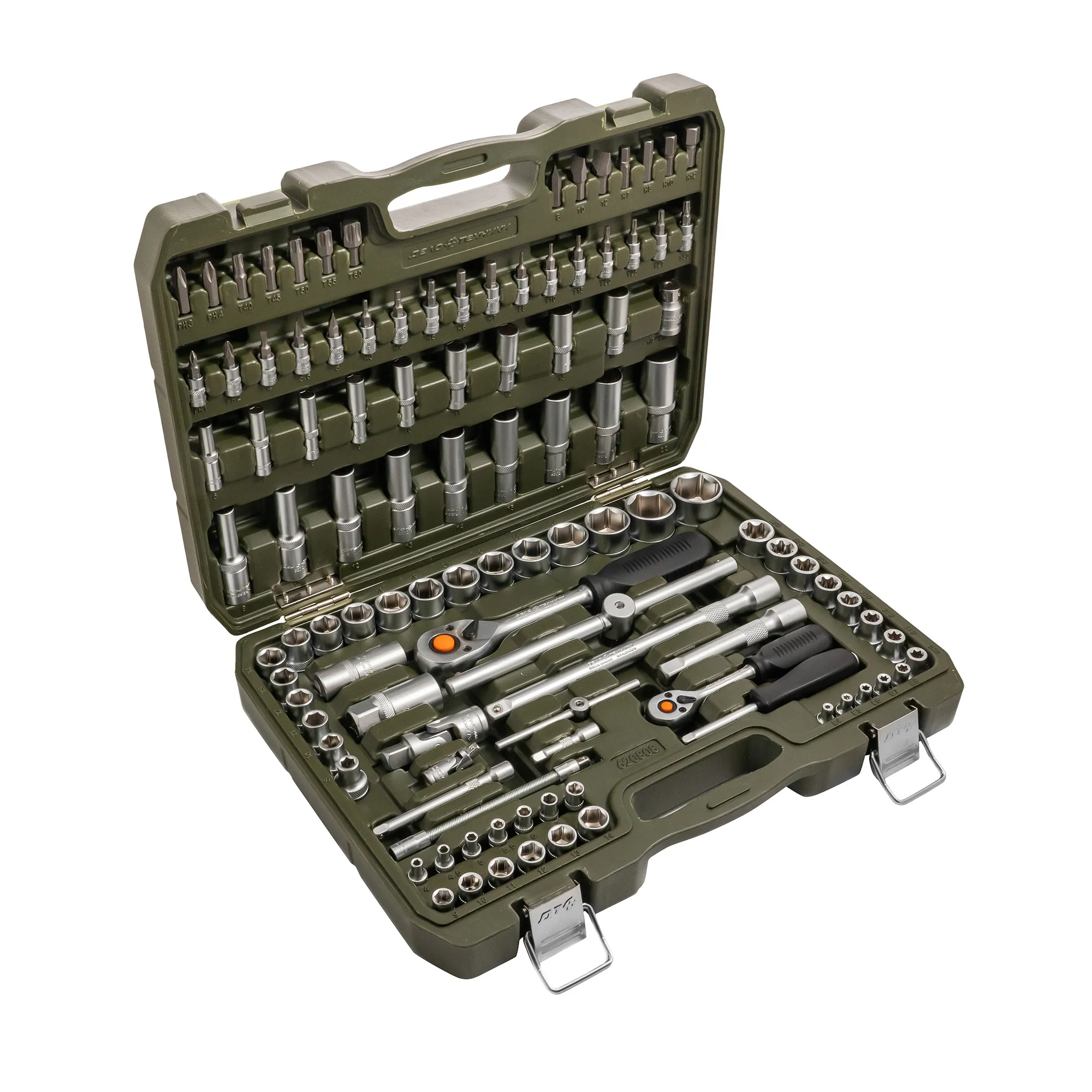 Набор инструмента 1/2DR, 1/4DR, 108 предметов Дело Техники 620808