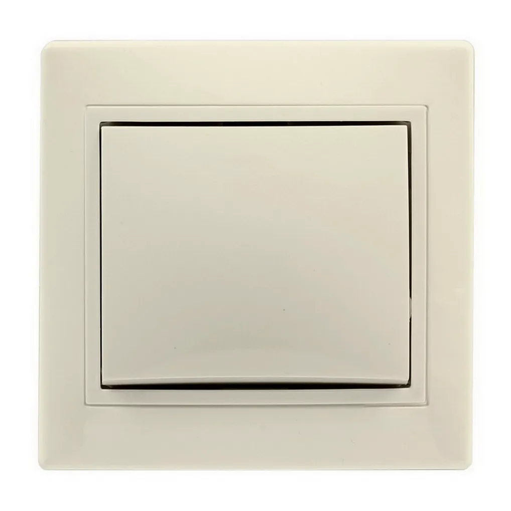 Выключатель 1-клавишный 10а бежевый венера SMARTBUY SBE-01I-10-SW1-0-C