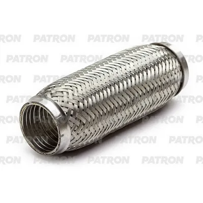 Гофра глушителя усиленная 50x200 InterLock AISI 304 PATRON ELVW50X200