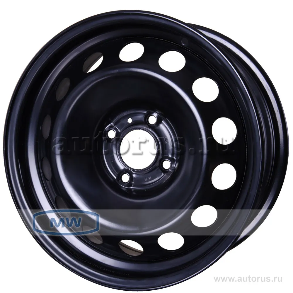 Диск штампованный R16 7J 4x108/65.1 ET32 Magnetto 16000 AM Black 16000bk