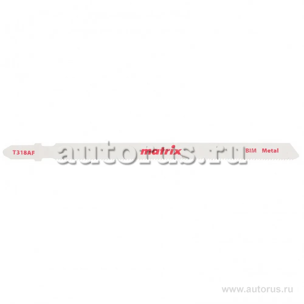 Полотна для электролобзика по металлу, 3 шт, T318AF, 110x1,2 мм, Bimetal MATRIX 78236 MATRIX 78236