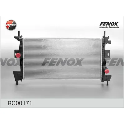 Радиатор охлаждения Ford Focus, C-Max 1.6Ti 10- FENOX RC00171