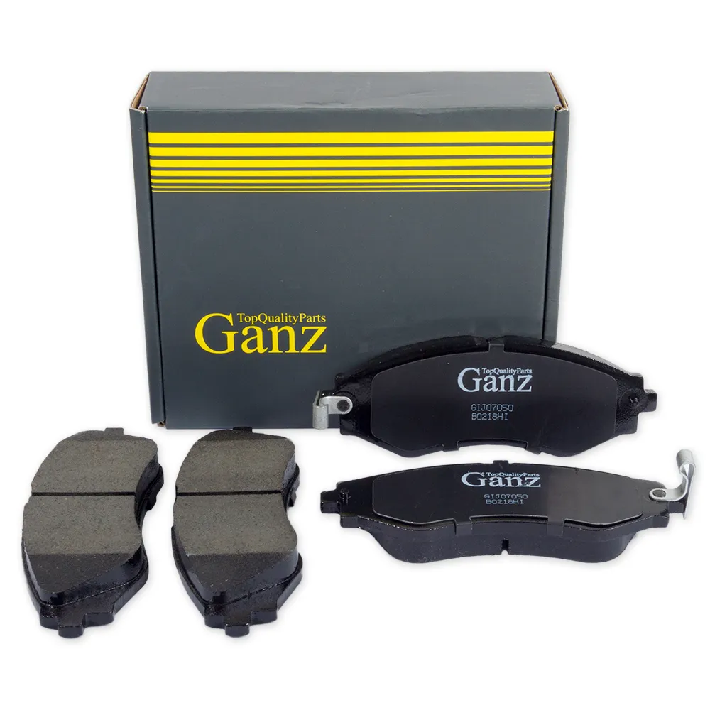 Колодки тормозные передние для CHEVROLET Lacetti 03- GANZ GIJ07050
