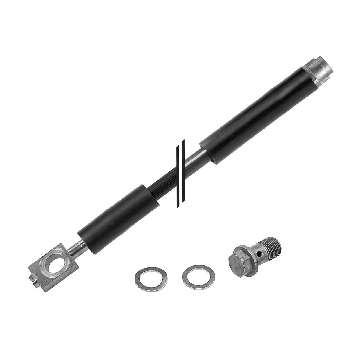 Шланг тормозной задний L=R AUDI A6(C5)/Allroad 00-05 /L=350mm MEYLE 100 525 0019/S
