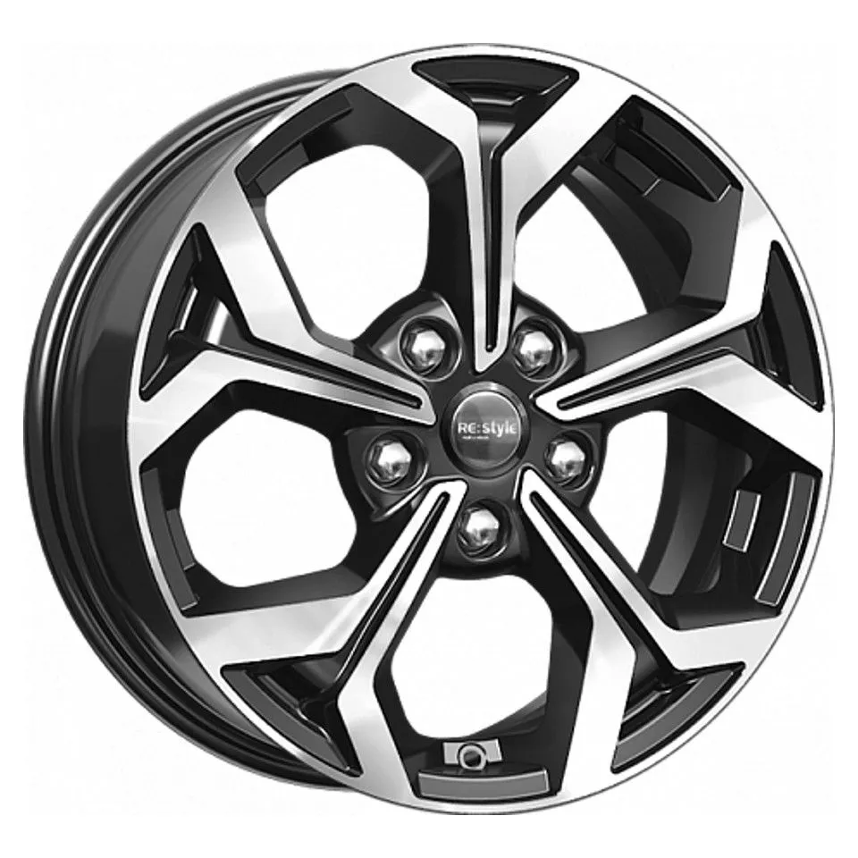 Диск литой R16 6.5J 5x112/57.1 ET50 КИК КС878 Алмаз черный 74911